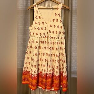 Sincerely Jules M Floral Mini Tiered Flowy Dress